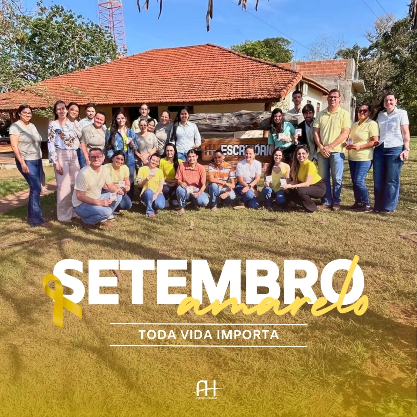 💛 Setembro Amarelo é o mês dedicado à conscientização sobre a prevenção ao suicídio e à promoção da saúde mental.