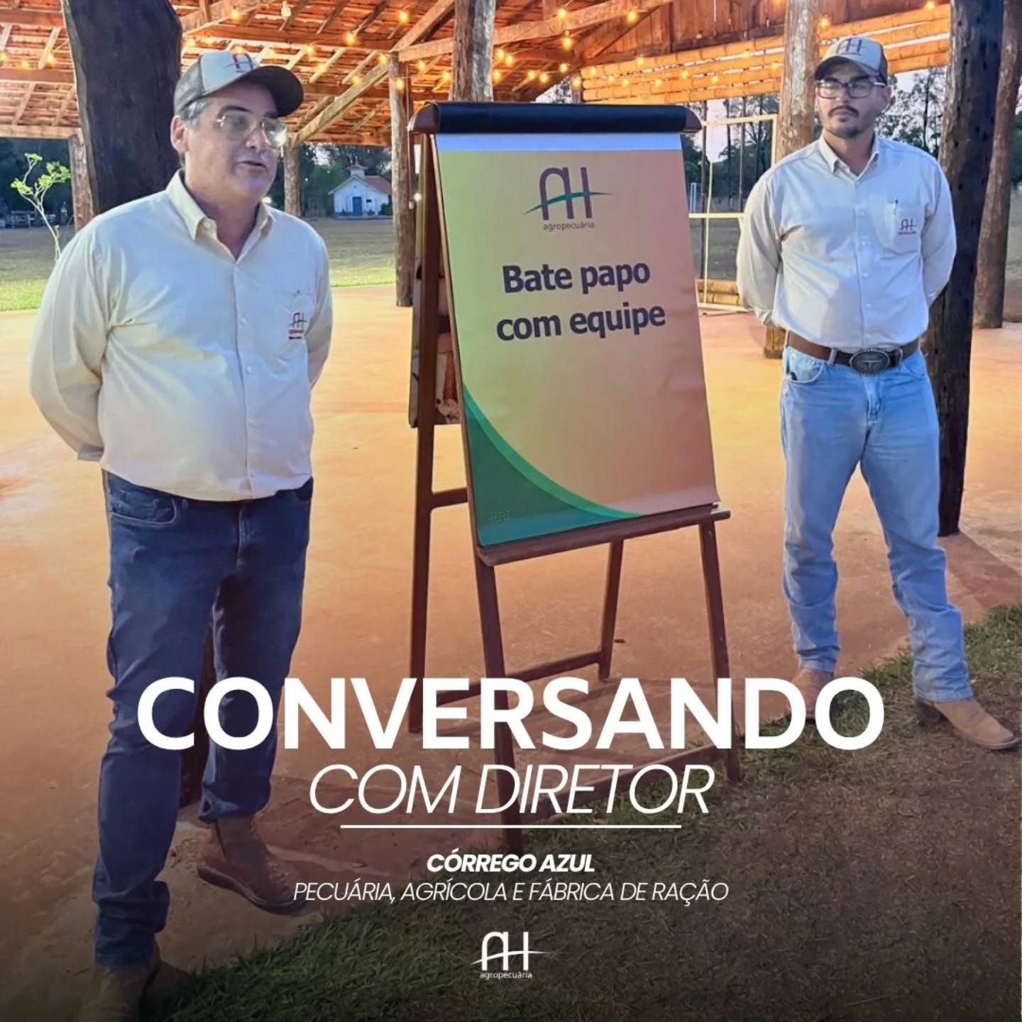 Na Agropecuária AH, acreditamos que o diálogo é o alicerce de uma equipe forte e unida.